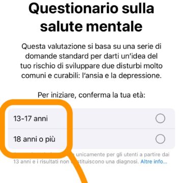 Tutto sul test di Apple sulla salute mentale