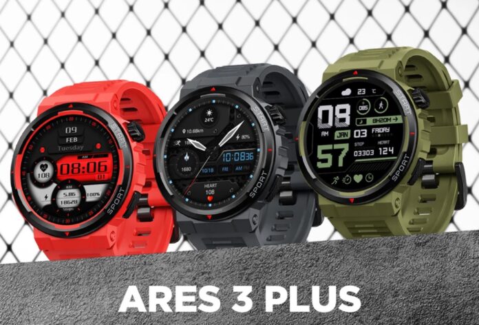 Zeblaze Ares 3 Plus, lo smartwatch in acciaio inox a soli 25 €