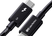 Cable Matters ha annunciato i primi cavi Thunderbolt 5 ma per ora sono inutili