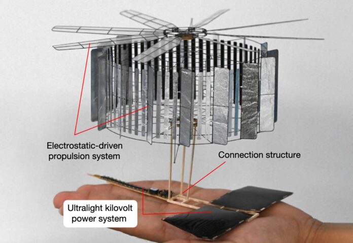 Ricercatori cinesi hanno creato un drone che pesa solo 4 grammi