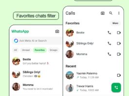 WhatsApp ora permette di gestire Preferiti nelle chat