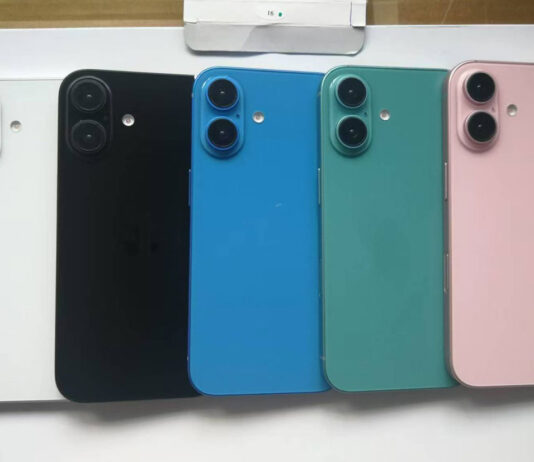 Presunti colori e forma fotocamera iPhone 16 rivelati in una immagine