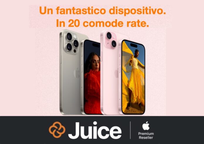 Da Juice il fantastico iPhone in 20 rate zero interessi