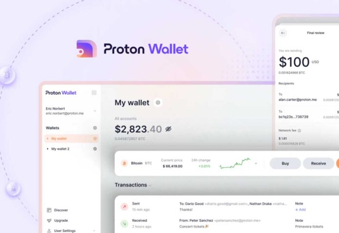 Proton continua a sfornare idee e ora propone un portafoglio per i Bitcoin