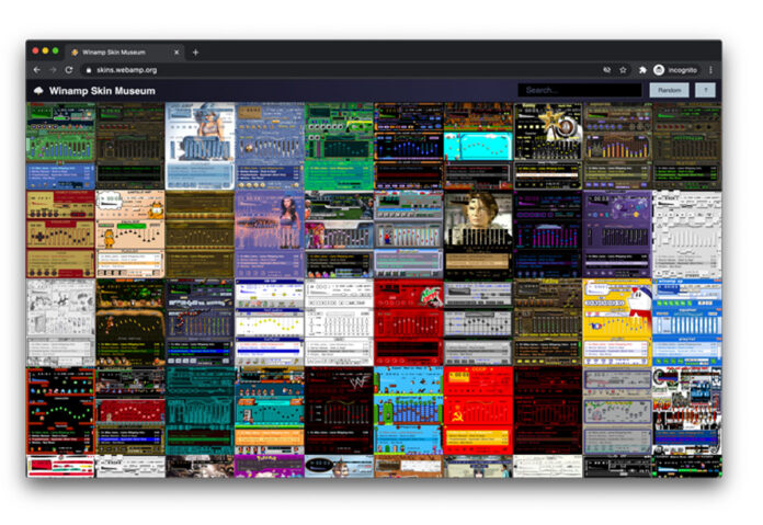 Sito-museo dedicato a Winamp scopre di tutto di più nelle skin del mitico player multimediale