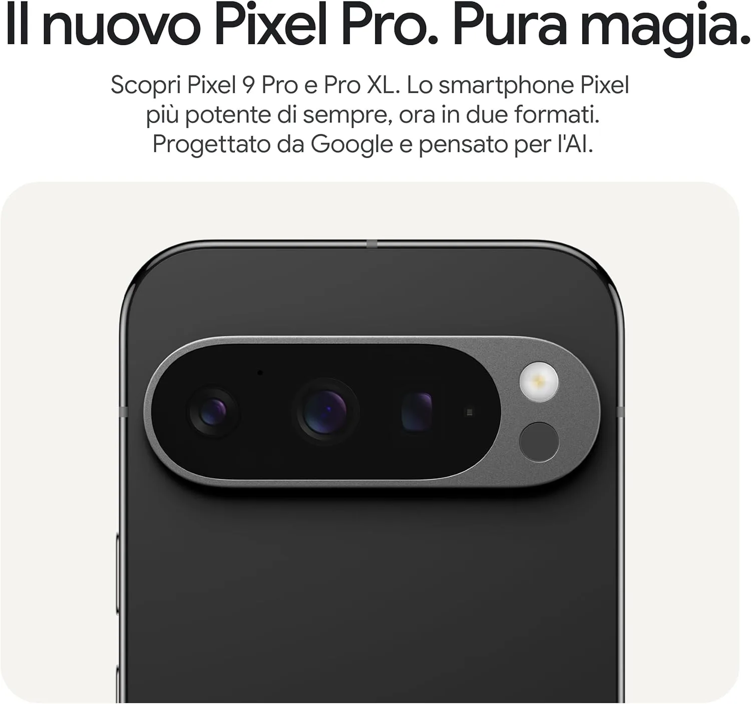 Arrivano Google Pixel 9, Pixel 9 Pro e Pixel 9 Pro XL a partire da 899 euro