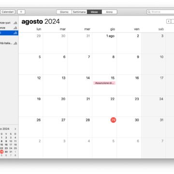 Come collegare il calendario Apple con quello Google, e viceversa