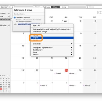 Come collegare il calendario Apple con quello Google, e viceversa