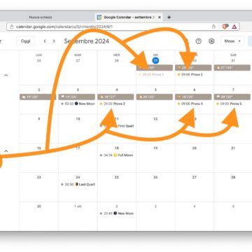 Come collegare il calendario Apple con quello Google, e viceversa