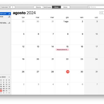 Come collegare il calendario Apple con quello Google, e viceversa