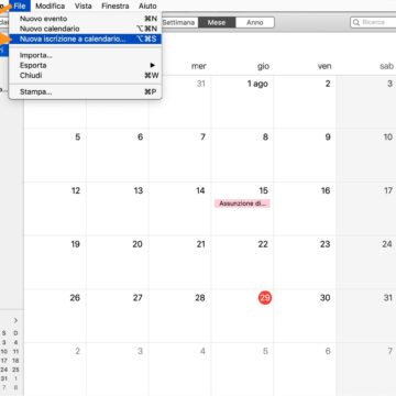 Come collegare il calendario Apple con quello Google, e viceversa