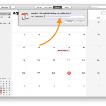 Come collegare il calendario Apple con quello Google, e viceversa