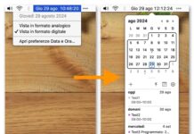 Come potenziare il calendario nella barra di stato del Mac con un'app