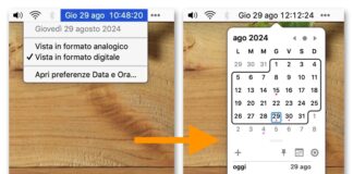 Come potenziare il calendario nella barra di stato del Mac con un'app