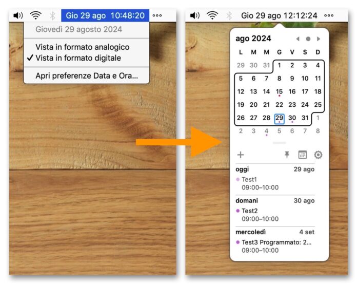 Come potenziare il calendario nella barra di stato del Mac con un'app