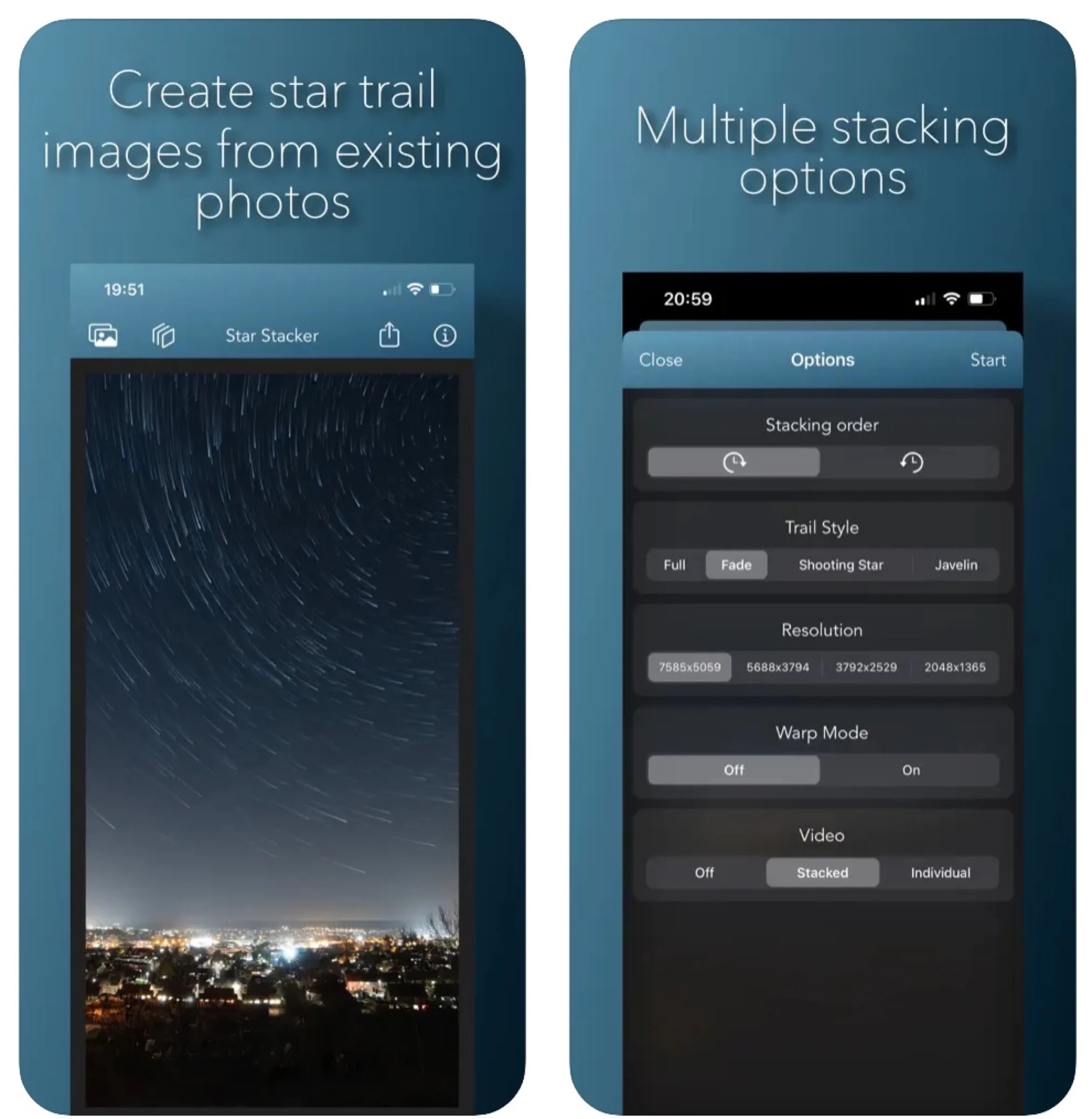 Come realizzare uno Star trails con iPhone