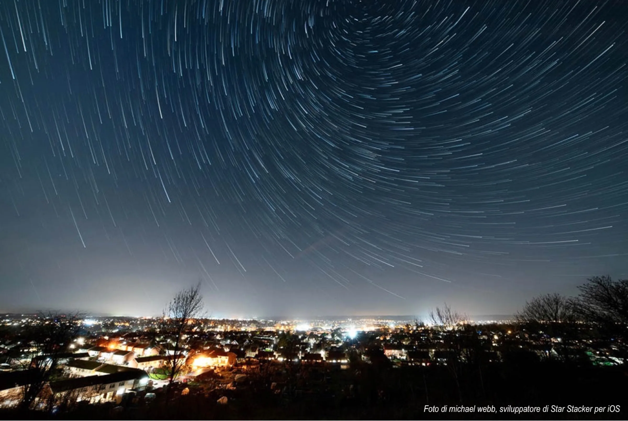 Come realizzare uno Star trails con iPhone