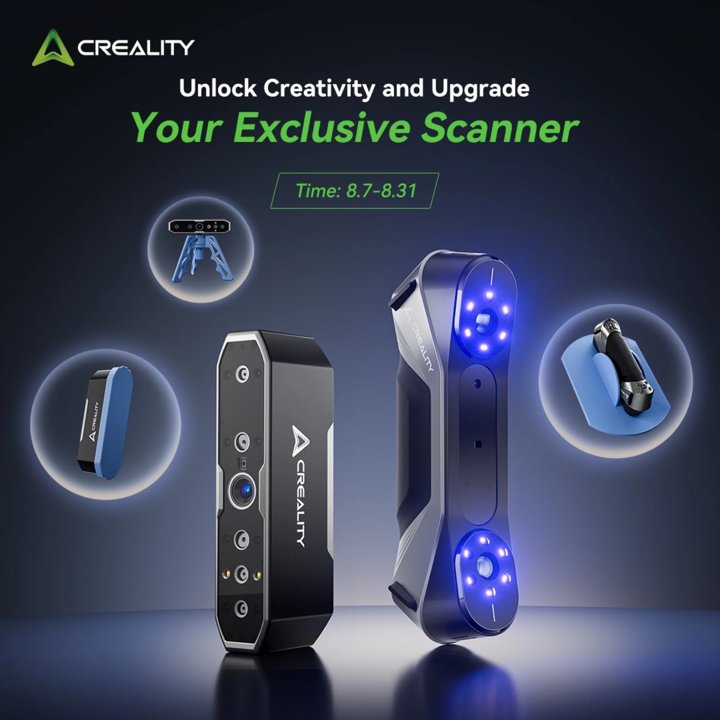 Creality Raptor, lo scanner 3D per tutti è in sconto