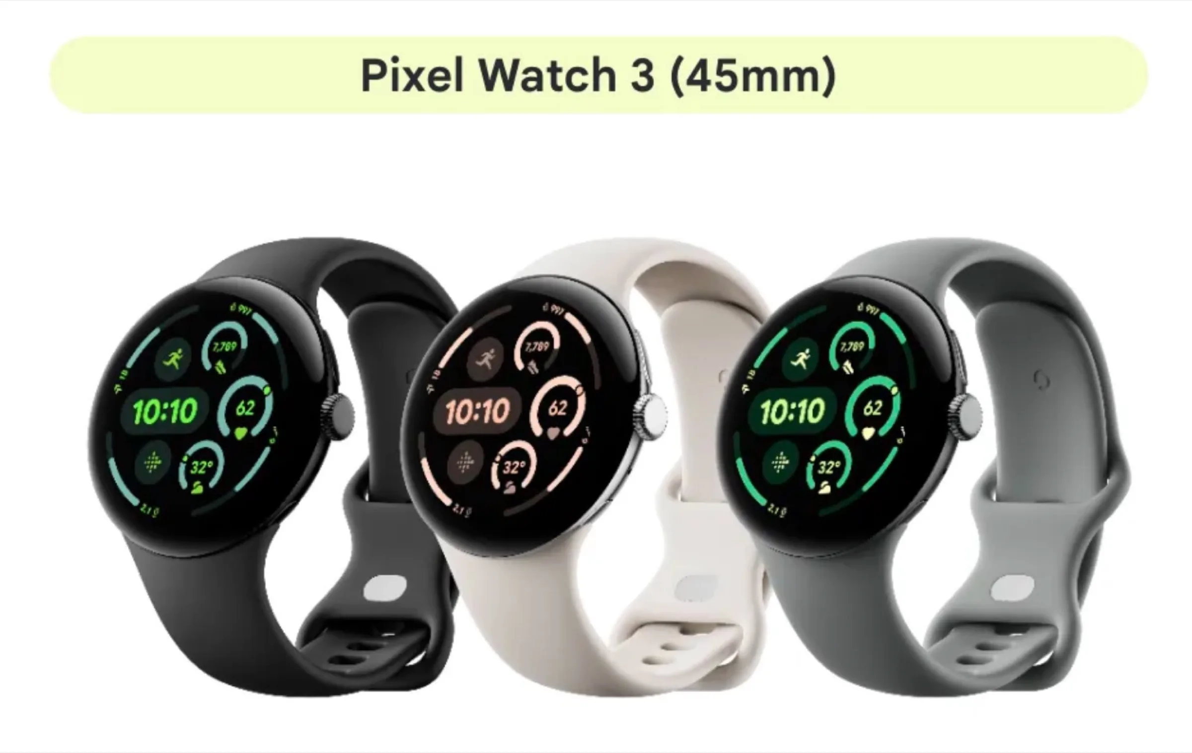 Google Pixel Watch 3 ora anche più grande e col salvavita