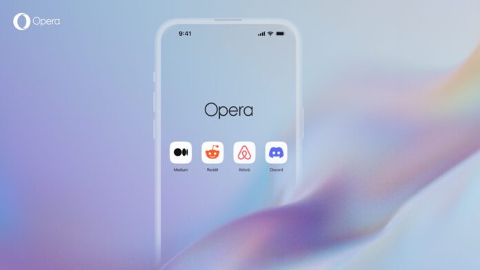 Opera One arriva su iPhone e iPad con chat AI