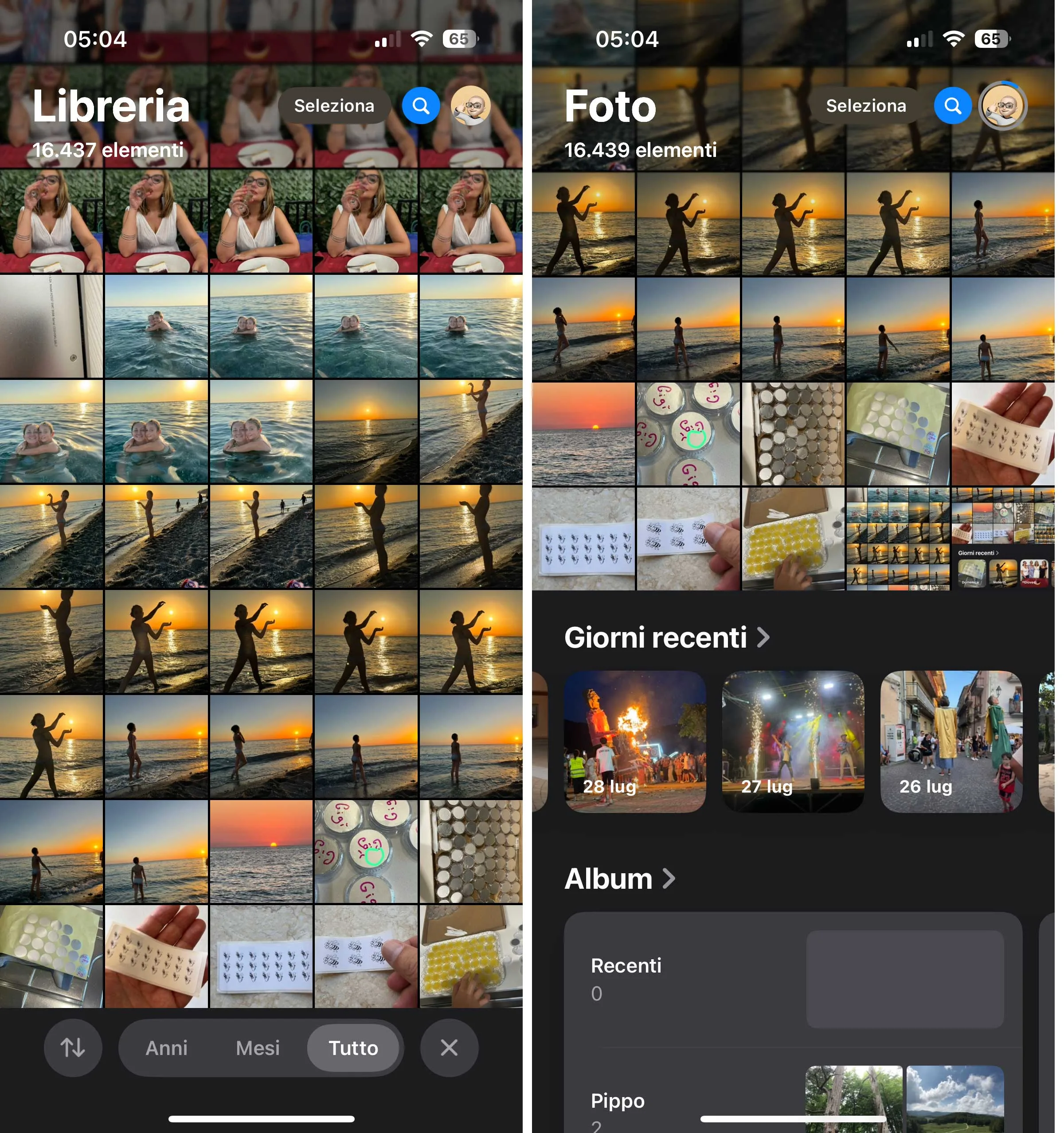 Beta 5 di iOS 18 migliora l'app Foto