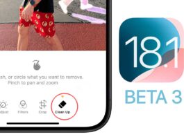 Nella terza beta di iOS 18.1 lo strumento Clean Up in Foto