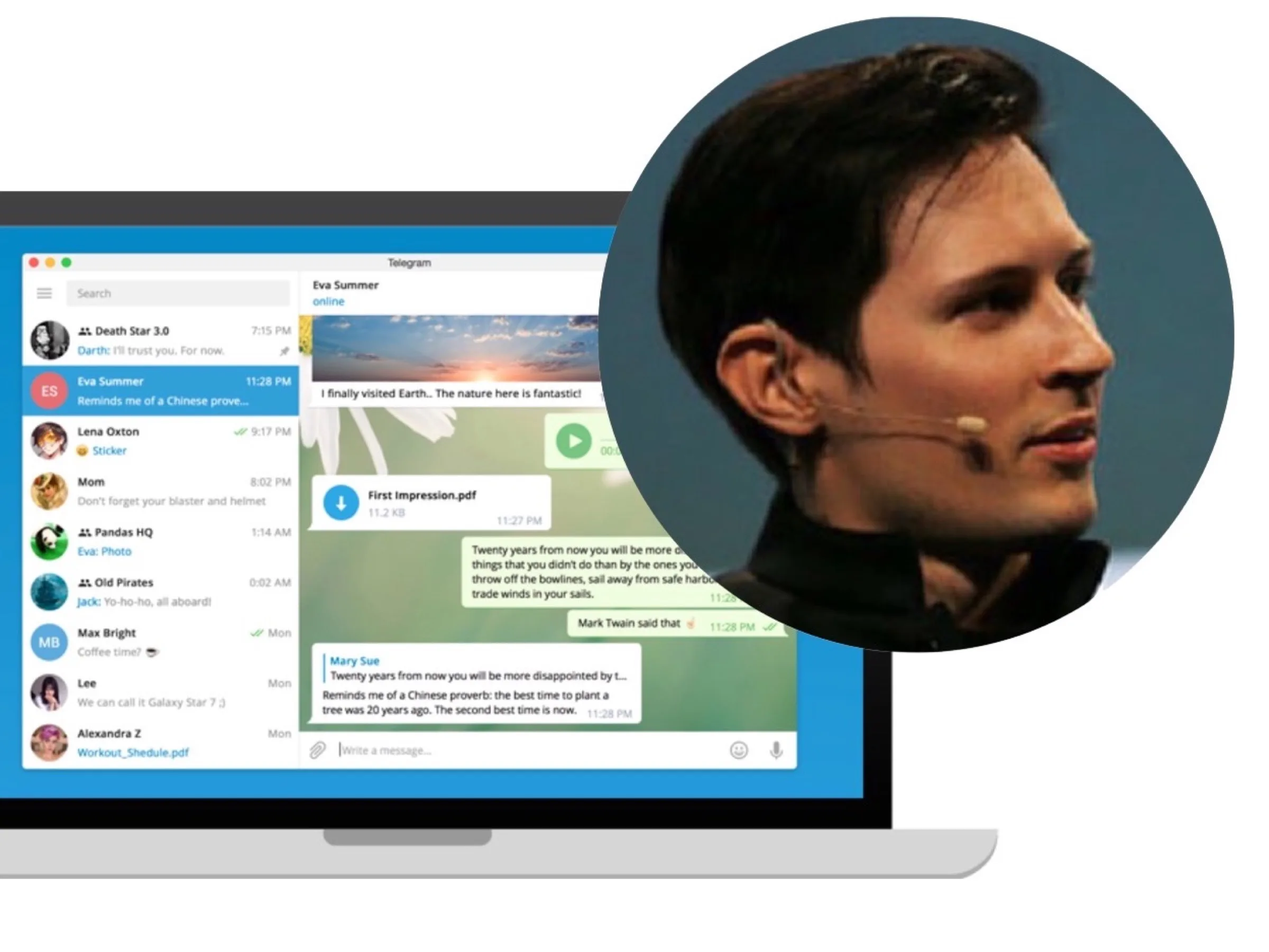 Non è colpa di Durov se gli utenti abusano di Telegram