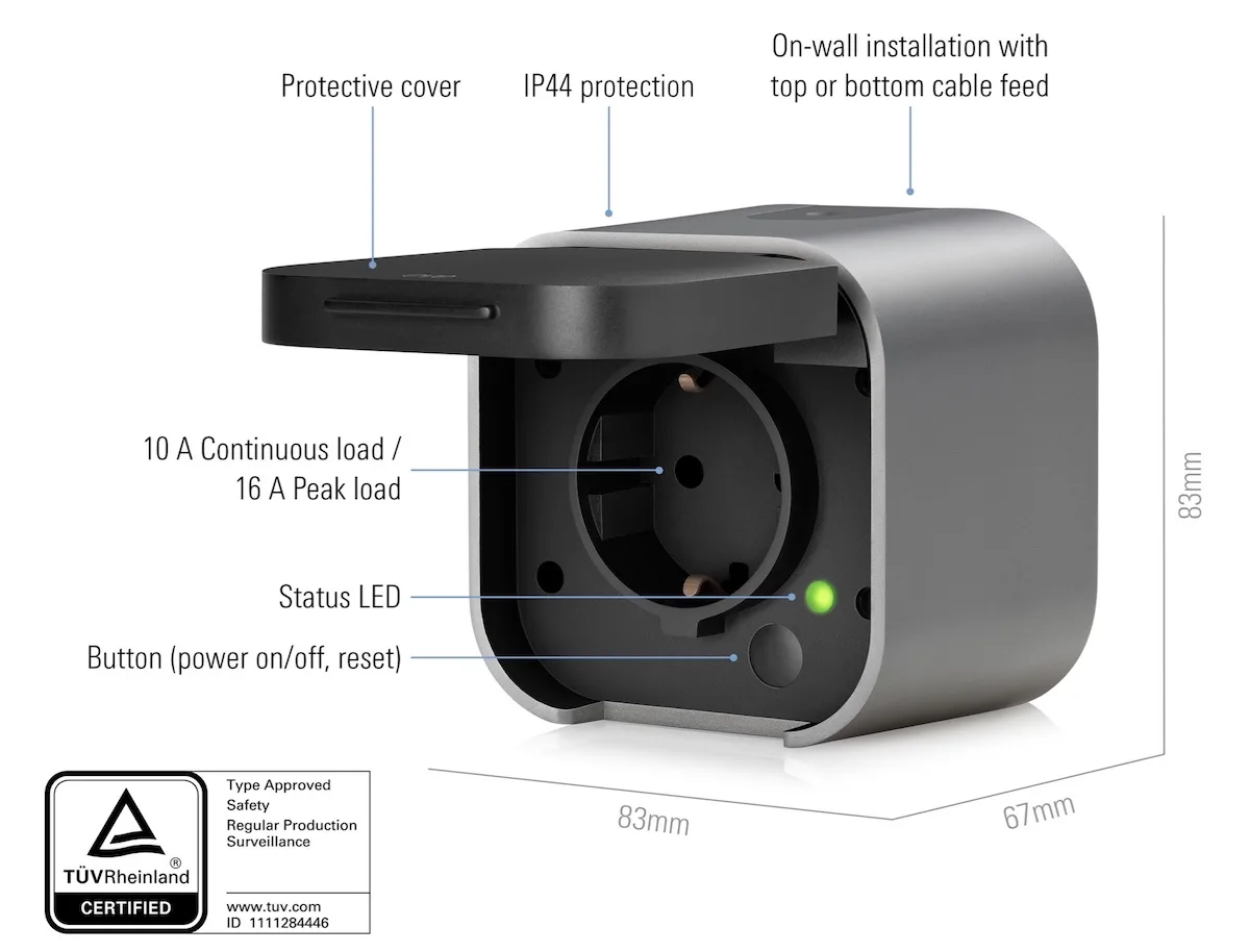 Eve Energy Outdoor, la presa smart da esterno compatibile Homekit, Matter con misurazione