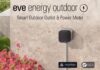 Eve Energy Outdoor, la presa smart da esterno compatibile Homekit, Matter con misurazione