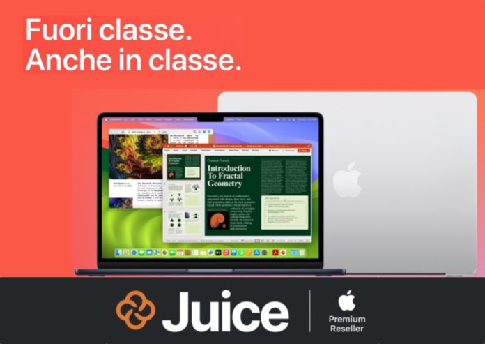 Juice Back to School, MacBook e iPad in sconto per docenti e studenti