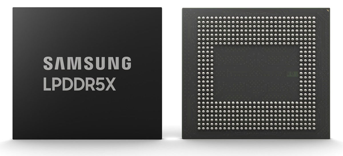 Samsung ha avviato la produzione di memorie LPDDR5X ancora più sottili