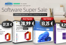 Solo 6 € Microsoft Windows, solo 17 € per Office