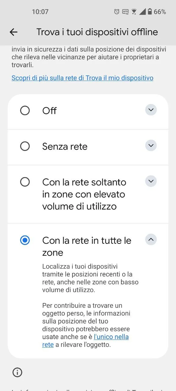 In prova Chipolo ONE Point, Trova il Mio Dispositivo di Google al momento è da evitare