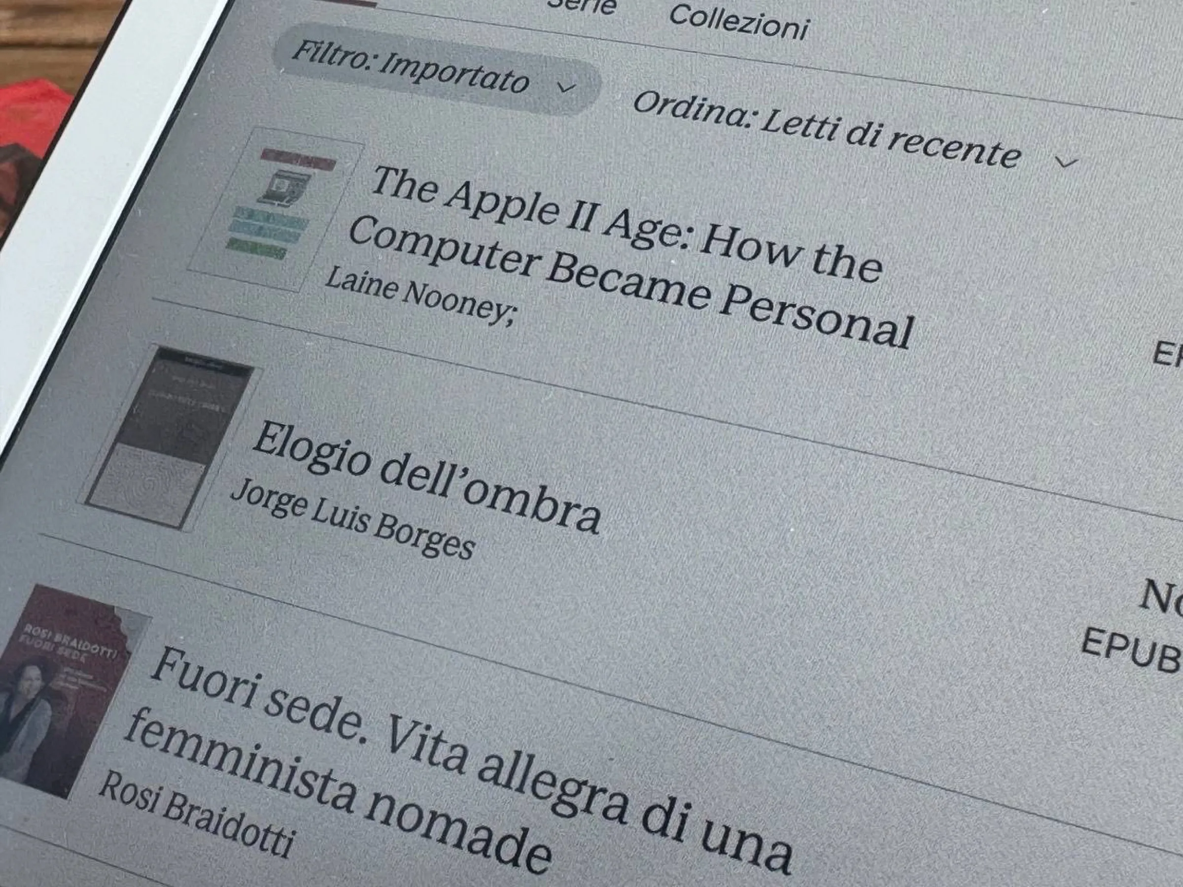 recensione Rakuten Kobo Libra Colour foto antonio dini 7