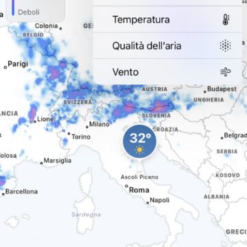 Come sfruttare al massimo l'app Meteo di Apple