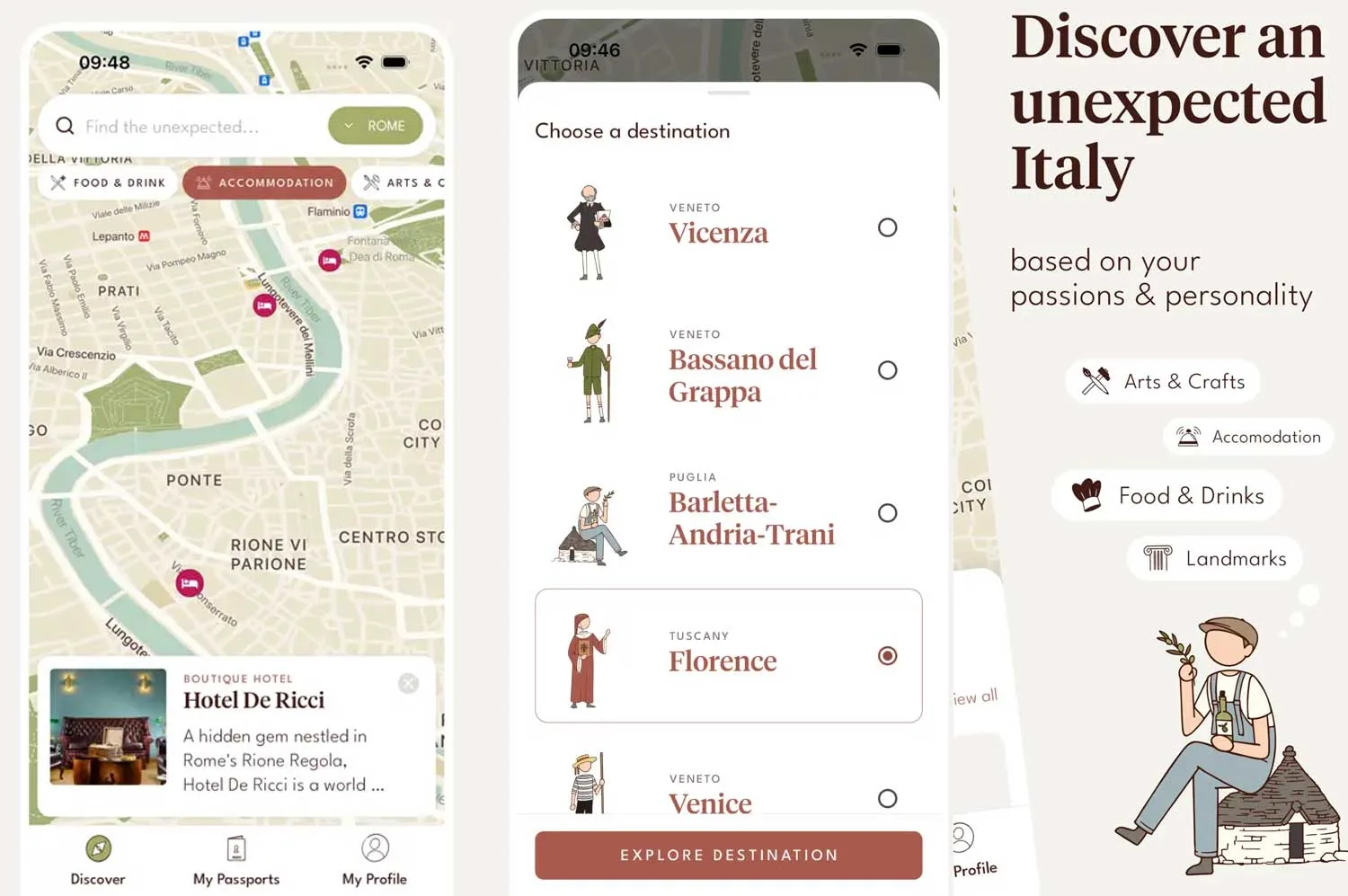 Unexpected Italy, app italiana per sfuggire all'overtourism