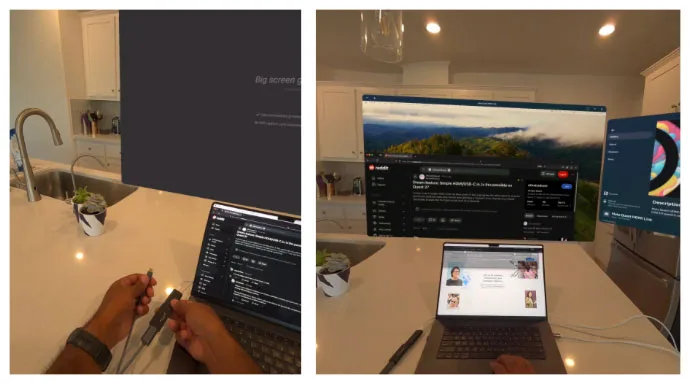 Usare Meta Quest come schermo per dispositivi HDMI, ora si può fare