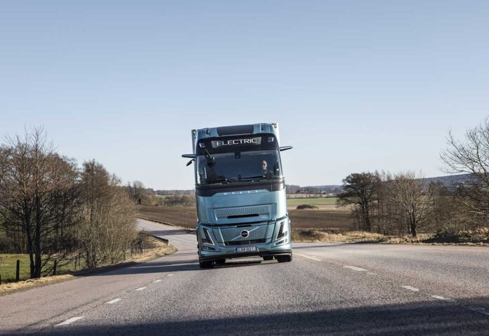 Volvo ha presentato un camion elettrico con 600 km di autonomia