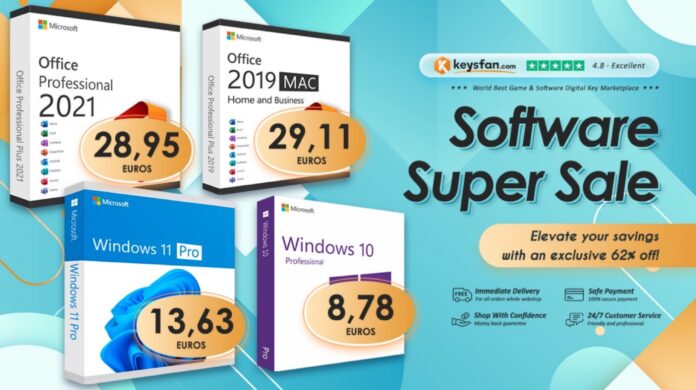 Aumenta la produttività con Microsoft Office a vita per Mac o Windows da 17€ su Keysfan