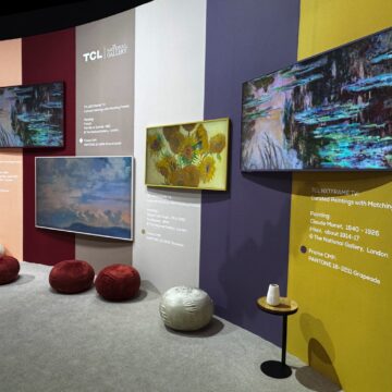 TCL IFA 2024 con il TV che diventa un'opera d'arte