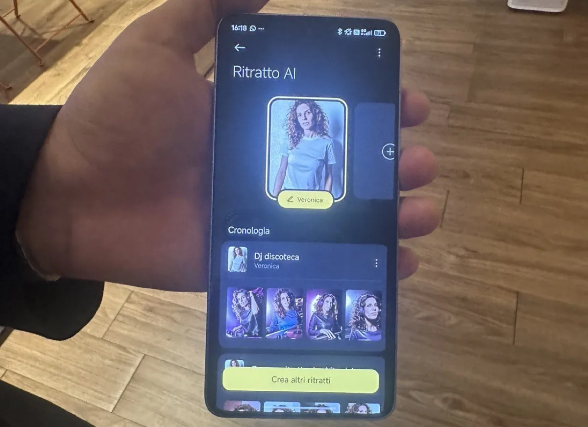 Xiaomi 14T Pro daniele ritratto AI