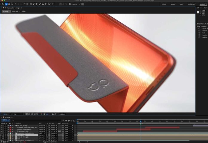 Adobe, nuove funzioni per 3D e progettazione animazioni in After Effects