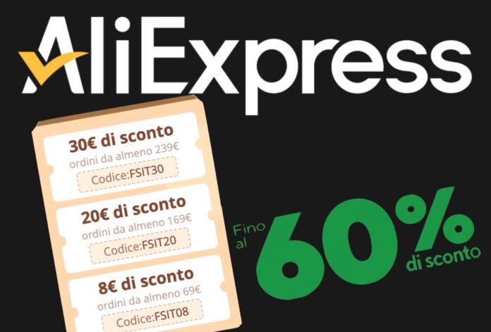 Al via i saldi autunnali di Aliexpress, risparmi fino al 60%