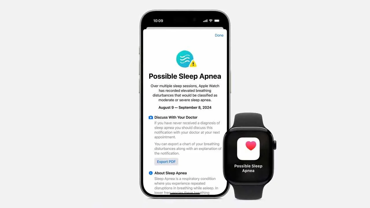 Come funziona la rilevazione delle apnee notturne con Apple Watch