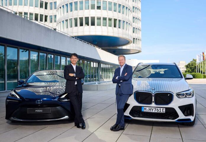 Idrogeno, BMW e Toyota collaborano su  veicoli elettrici a celle a combustibile per le autovetture