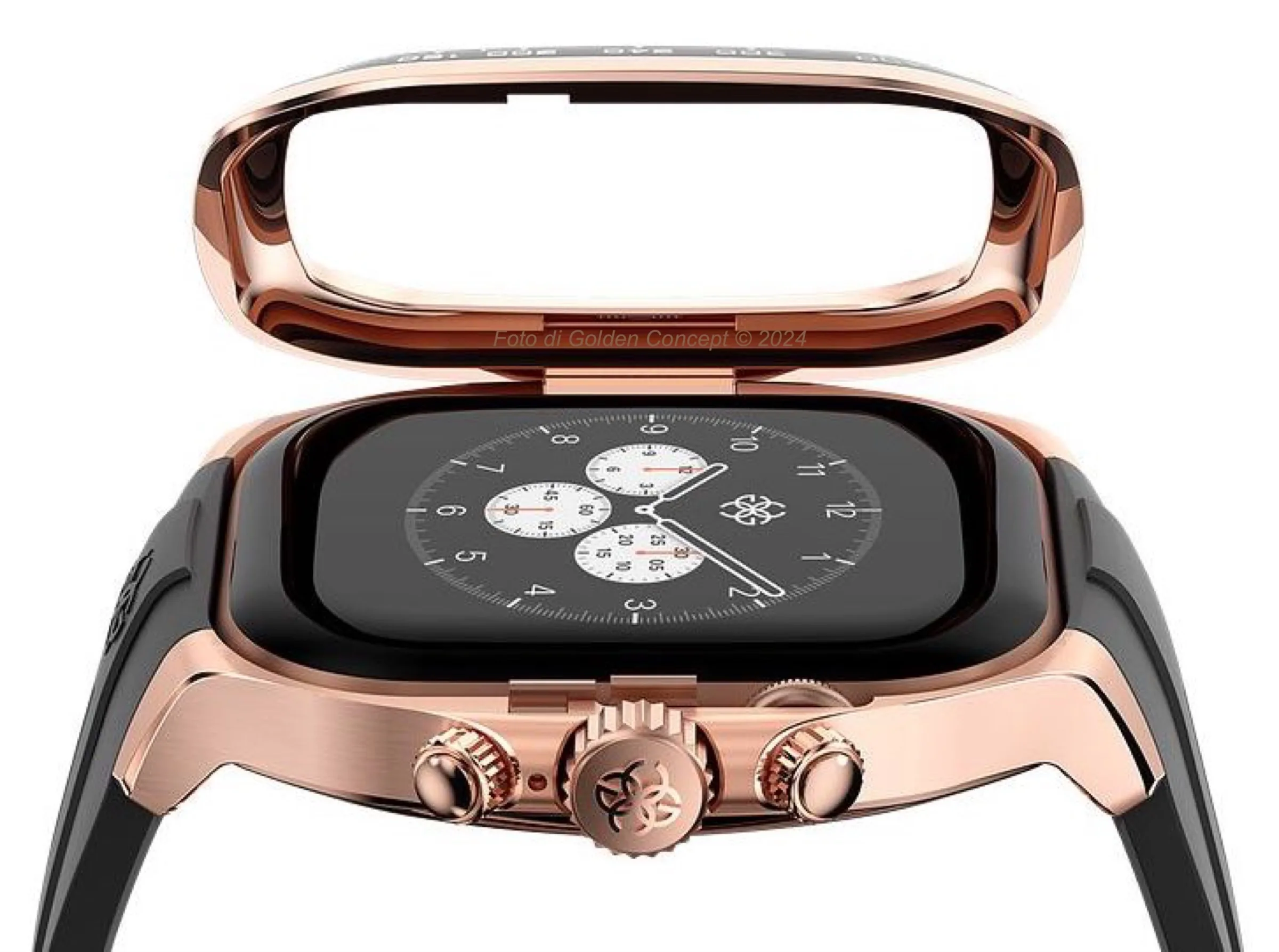 Golden Concept trasforma Apple Watch 10 in un orologio di lusso