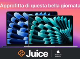 Juice sconta MacBook Air fino a 200 euro, anche a rate