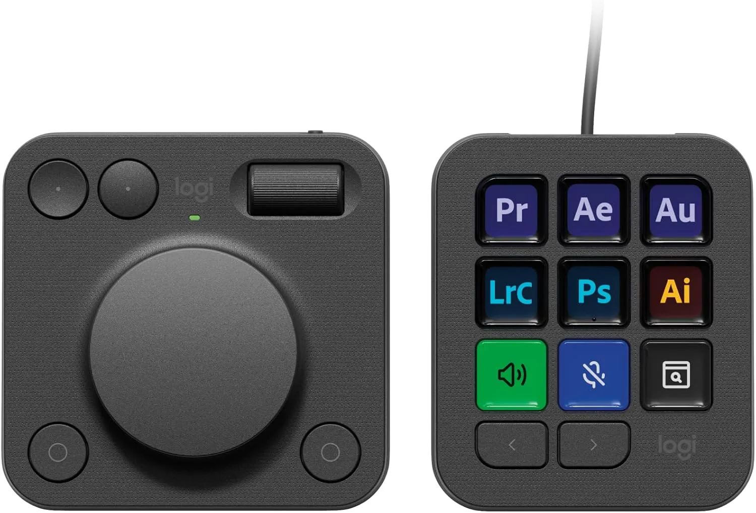 Logitech MX Creative Console con controlli anche per Photoshop, Premiere e Lightroom