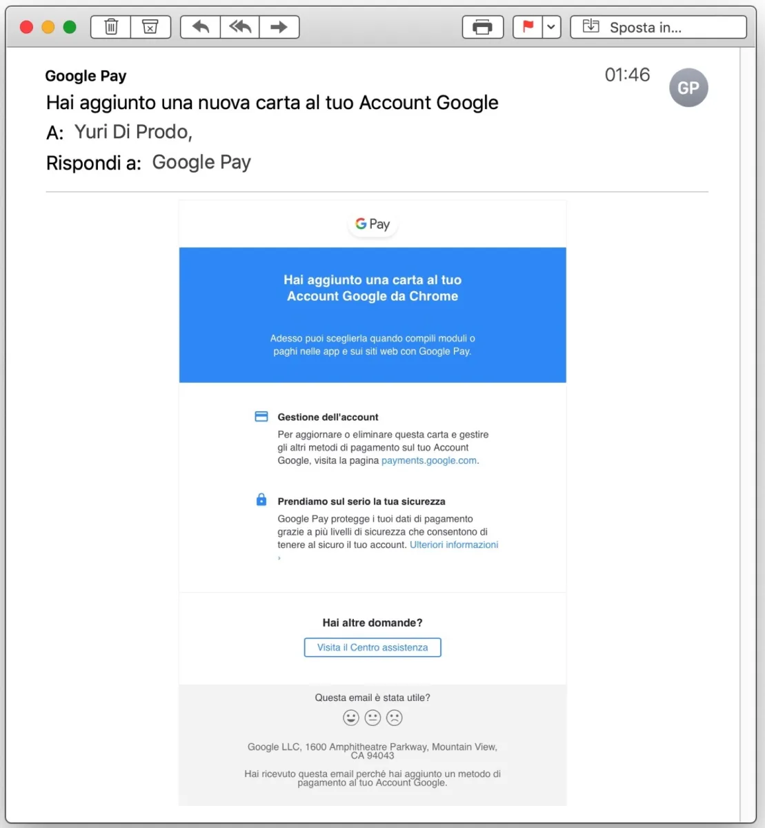 Google Pay e Wallet notificano gli utenti per carte inesistenti