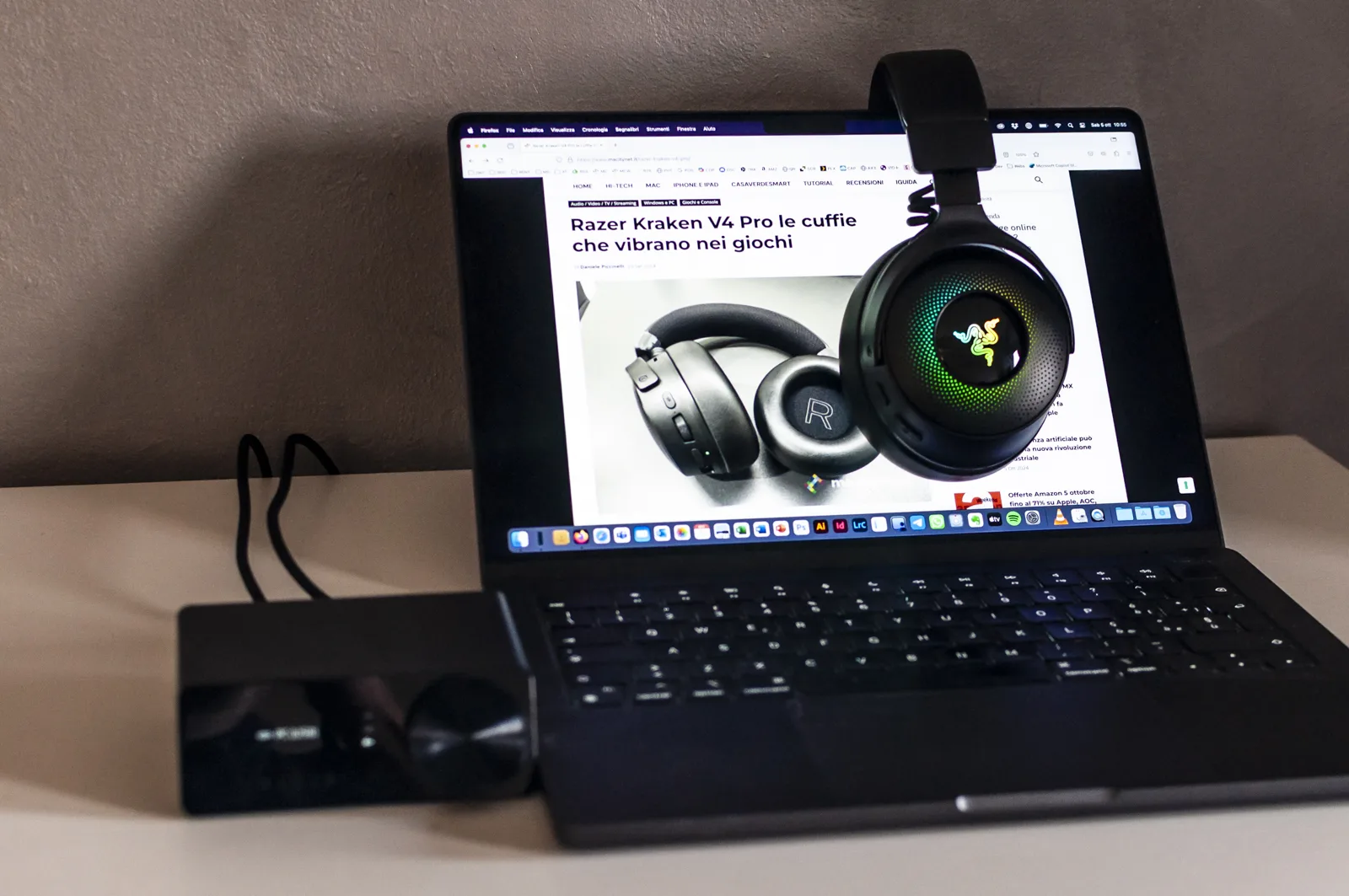 Recensione cuffie da gaming Razer Kraken V4 Pro, c’è un nuovo sceriffo in città